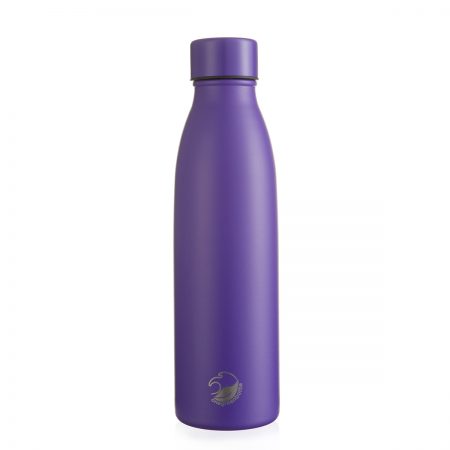 500ml purple thermal insulated stainless steel bottle
