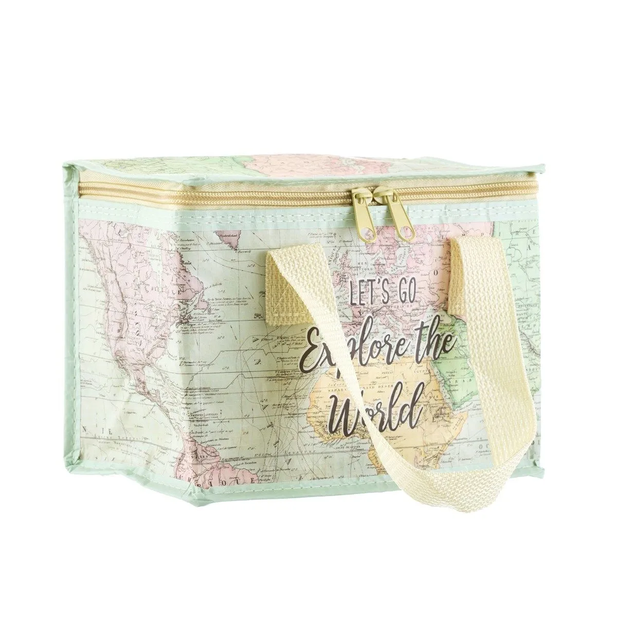 Onegreenbottle BOTL world Explorer lunch bag recycled plastic