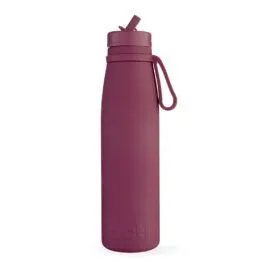 ENDRECHERI　ZOZO　POSITIVE ACTION BOTTLE Zak! Liberty Plastic Water Bottle, 64 oz., Coral (2546-X270