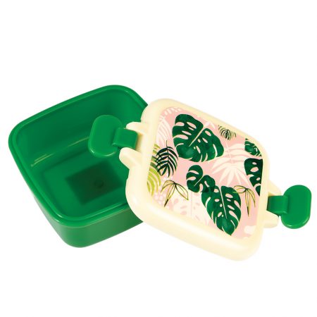 tropical palm snack pot