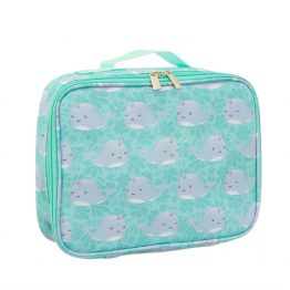 Onegreenbottle BOTL alma Narwhal Insulated Lunch Bag with zips