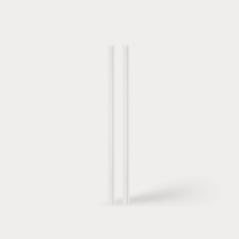 Replacement silicone Straws (Longer straws for bottles 750ml and above) - set of 2