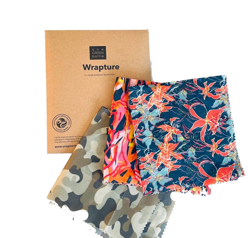Wrapture - Beeswax organic cotton food wraps - Image 5