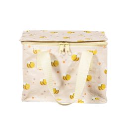 Bee Happier lunchbag from recycled bottles