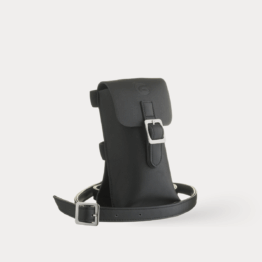 No Bull! Vegan leather bottle carrier black