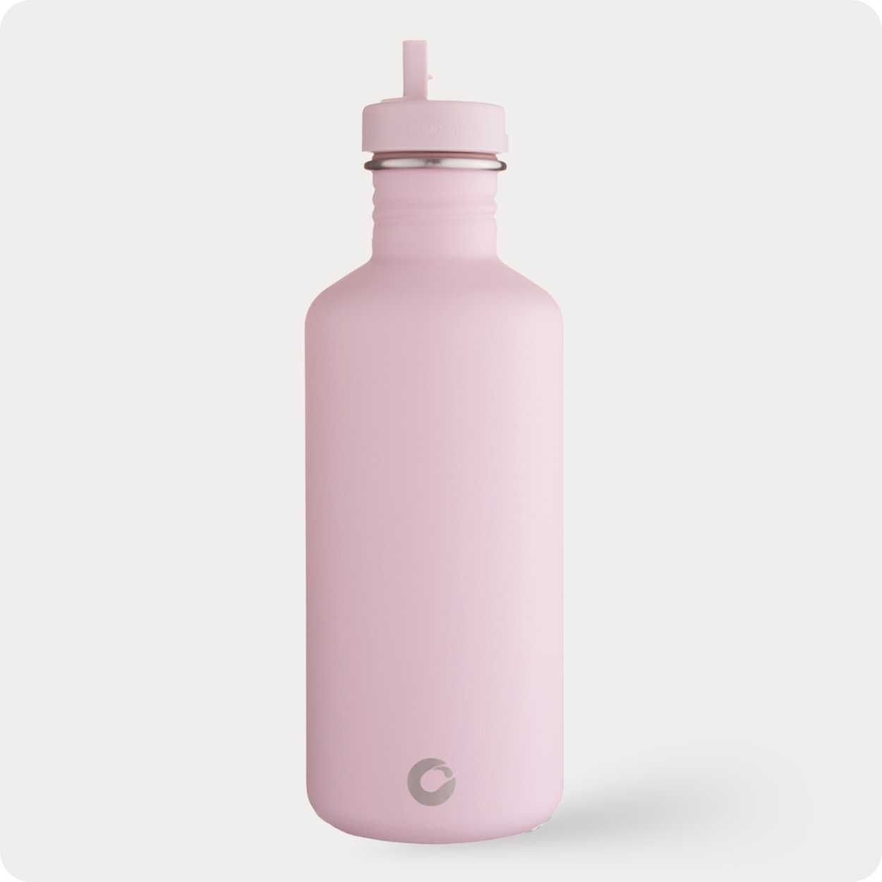1200ml Blush pink Tough Canteen – Lightweight Stainless Steel – BOTL – not insulated