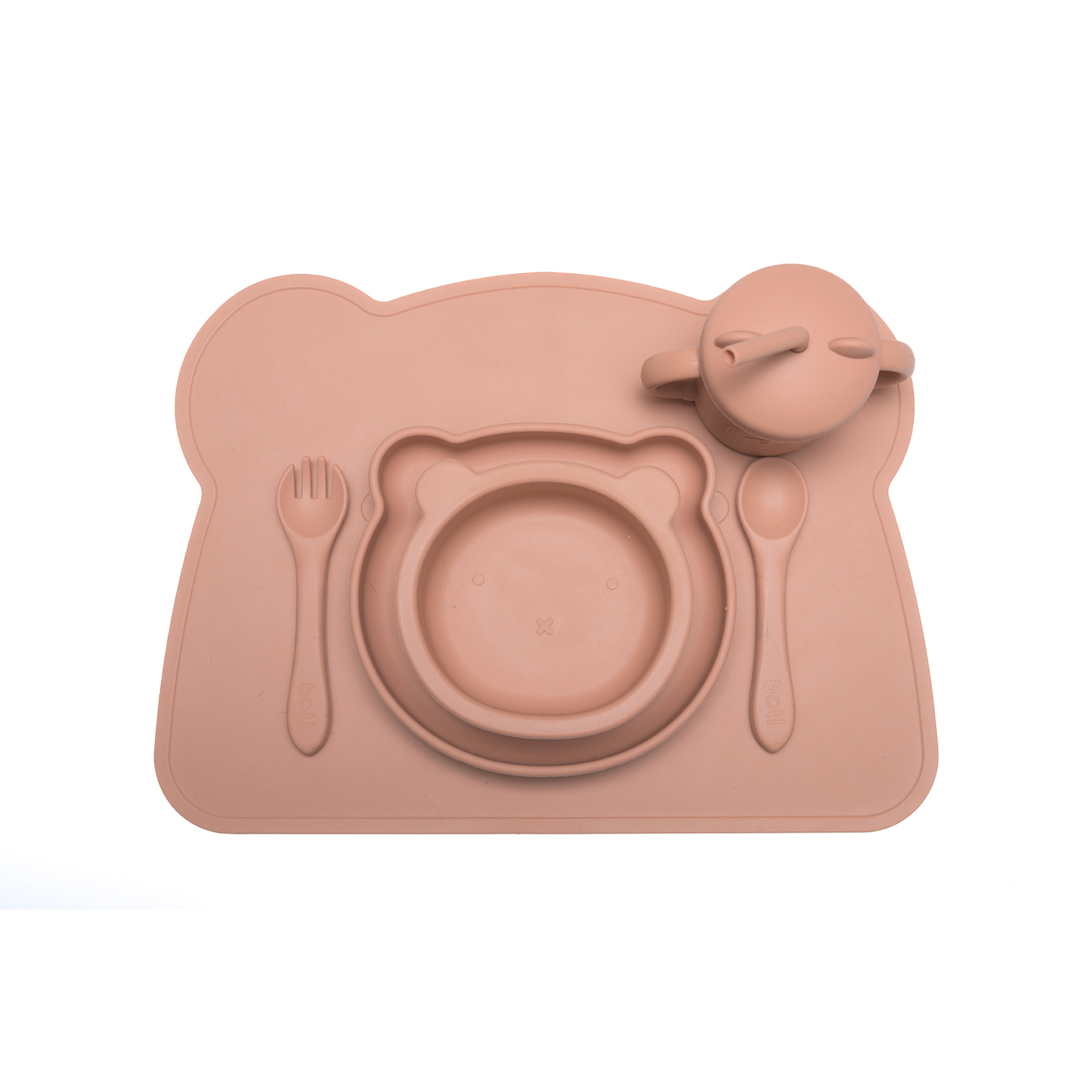 Silicone Bear Feeding Set