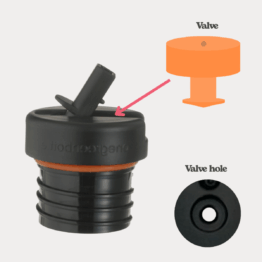 Classic sports cap replacement x2 air valve (OG version for older style caps)