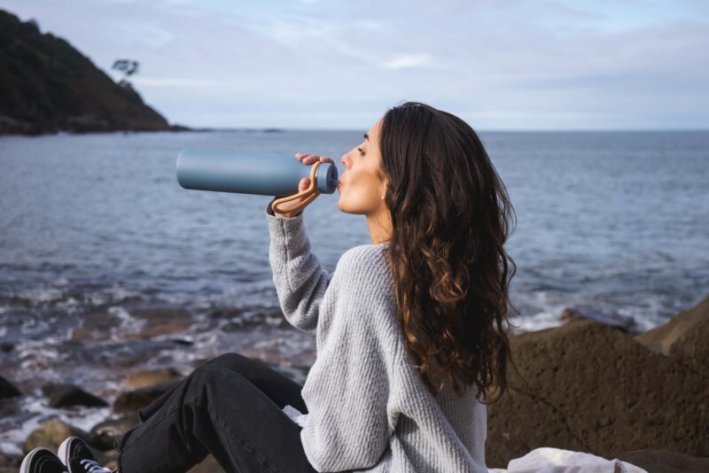 Best Large Ocean Blue Bottle