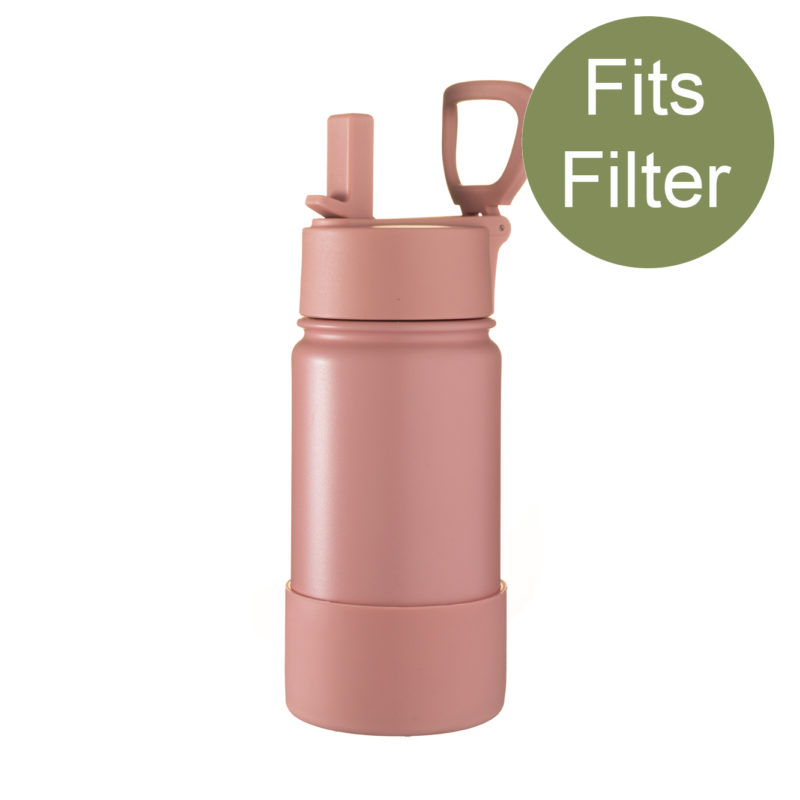 insulated bottle with loose leaf tea filter