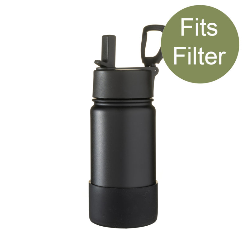 insulated bottle with loose leaf tea filter