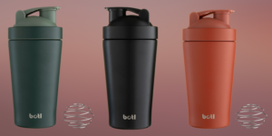 stainless steel protein shaker