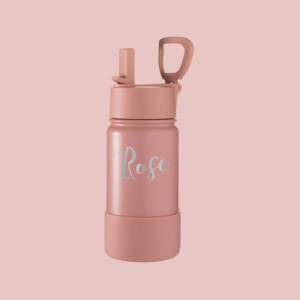 personalised pink bottles