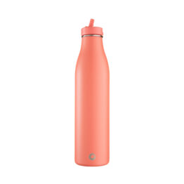 pink metal bottle over 1 litre
