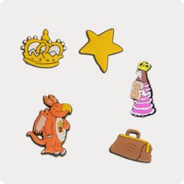 Zog water bottle charms