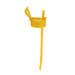 Epic bottle  sports cap - Bee - straw cap - one green bottle