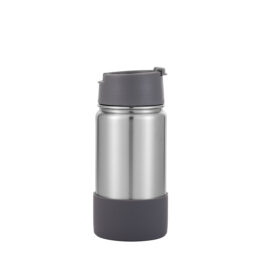 Reusable insulated stainless steel coffee cup water bottle
