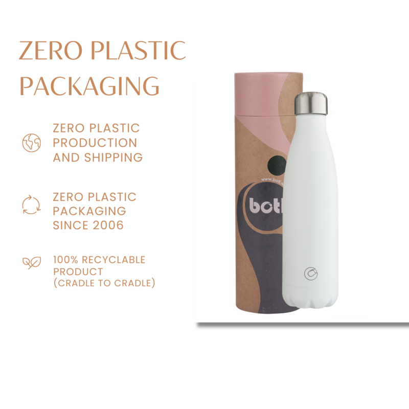 500ml POP Canteen - stainless steel insulated one green bottle - BOTL - Image 5