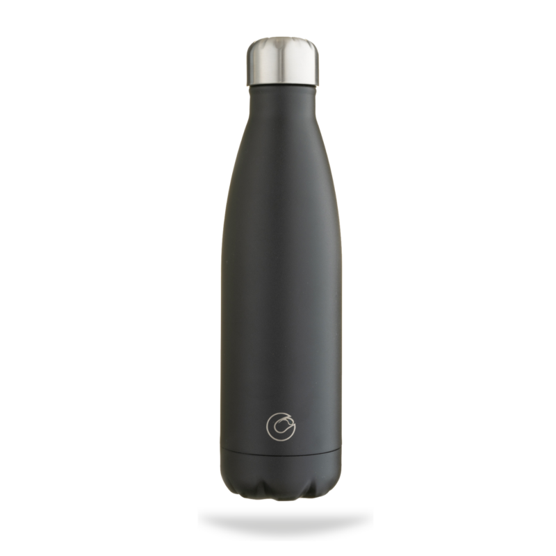 500ml Lights out stainless steel Pop bottle - botl - reusable metal bottle