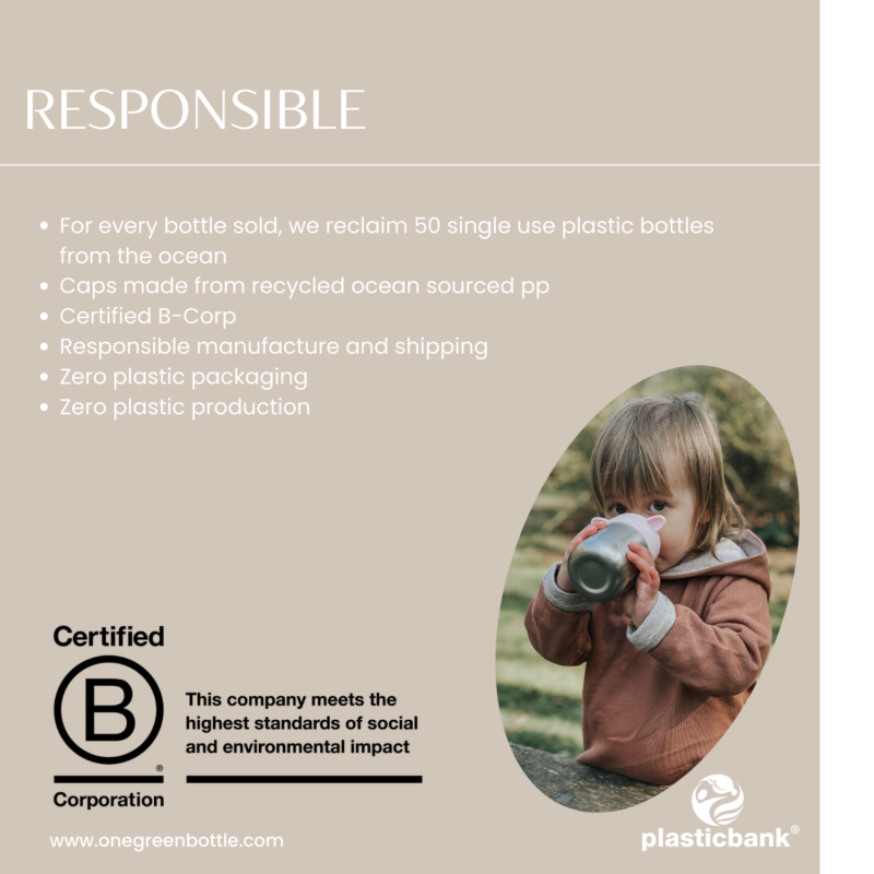 270ml Milk stainless steel bottle - 6mth plus size - Image 6