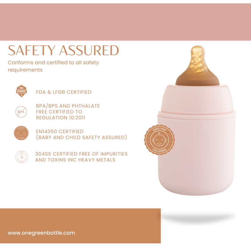 150ml Bunny Pink stainless steel baby to toddler adaptive bottle bpa free - Image 4