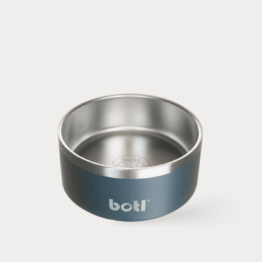 Stainless Steel Pet Bowl - BOTL - 32oz - 1 litre Dog Bowl - Baxter Blue