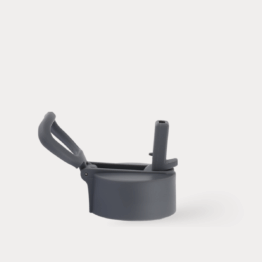 Epic bottle  sports cap - grey/expresso- straw cap - one green bottle