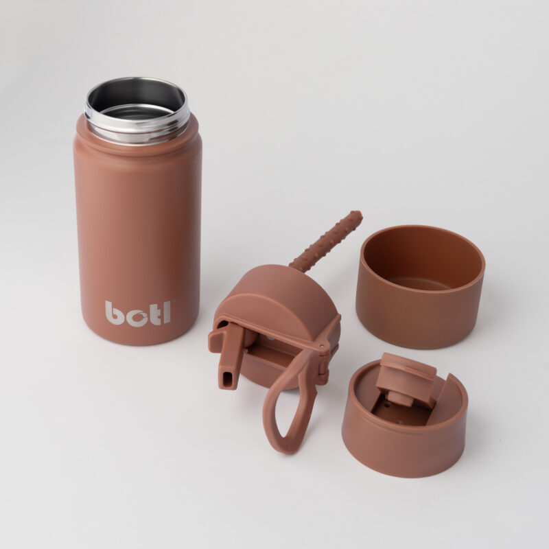 400ml Epic Cafe - Stainless Steel insulated bottle and reusable mug - 2 caps - BOTL - Image 2