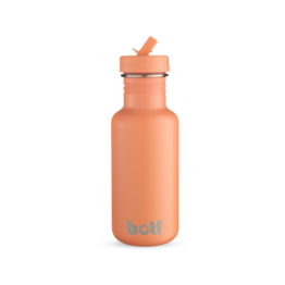 500ml Peachy stainless steel Tough Canteen- botl - non insulated