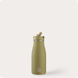 350ml Evolution Mangrove Skin – stainless steel insulated bottle with straw