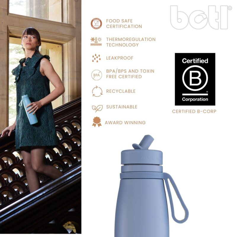 Onegreenbottle BOTL trendy Stainless Steel Bottle with Straw Cap onegreenbottle BOTL