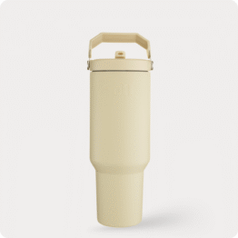 1000ml stainless steel vacuum Tumbler Straw Cap - Silk - botl