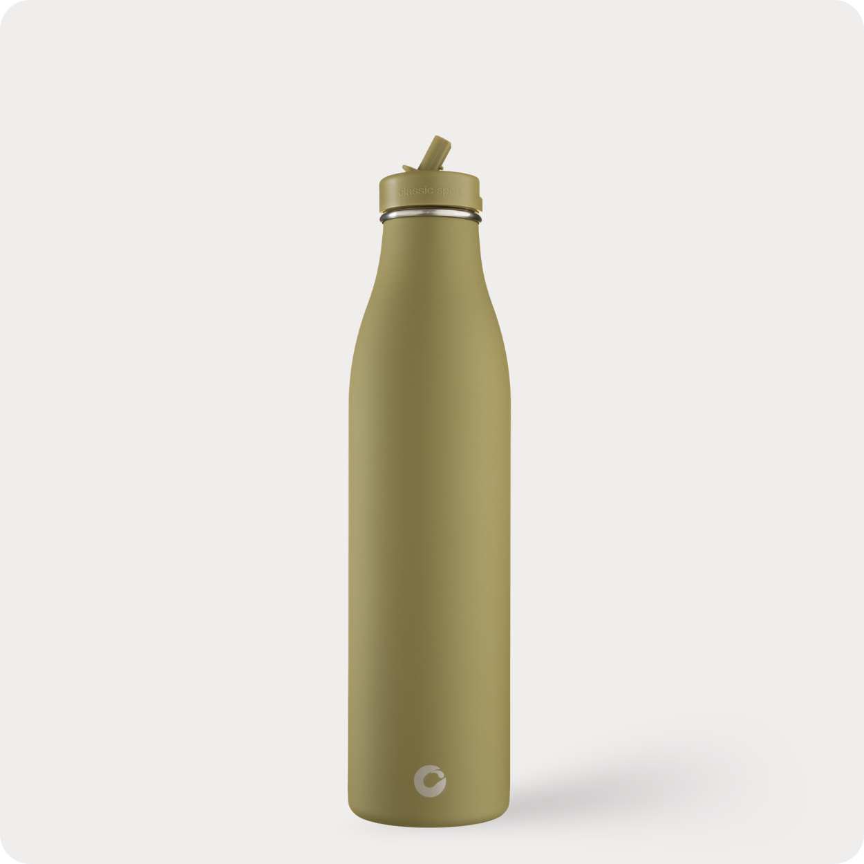 1200ml Evolution – stainless steel insulated bottle with straw