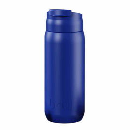 large leakproof travel mug with handle