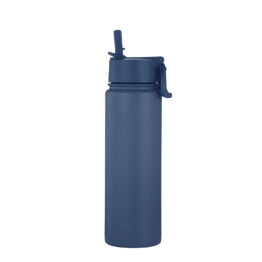 Large blue insulated bottle
