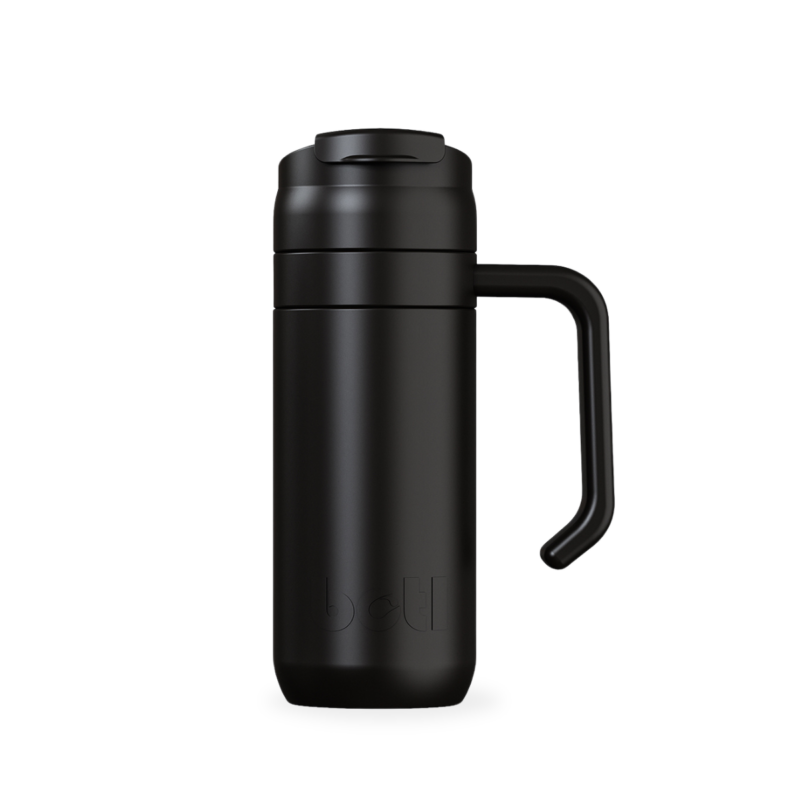 600ml Brew Flask - Reusable insulated leakproof cup with handle and carry strap - Vamp - BOTL - Image 3