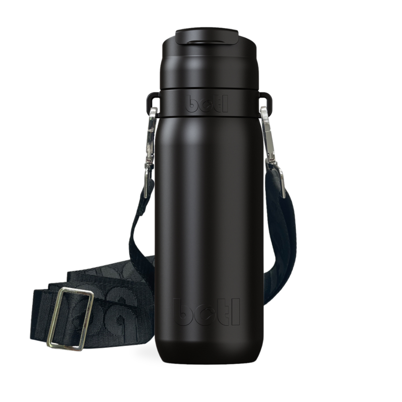 600ml Brew Flask - Reusable insulated leakproof cup with handle and carry strap - Vamp - BOTL - Image 2