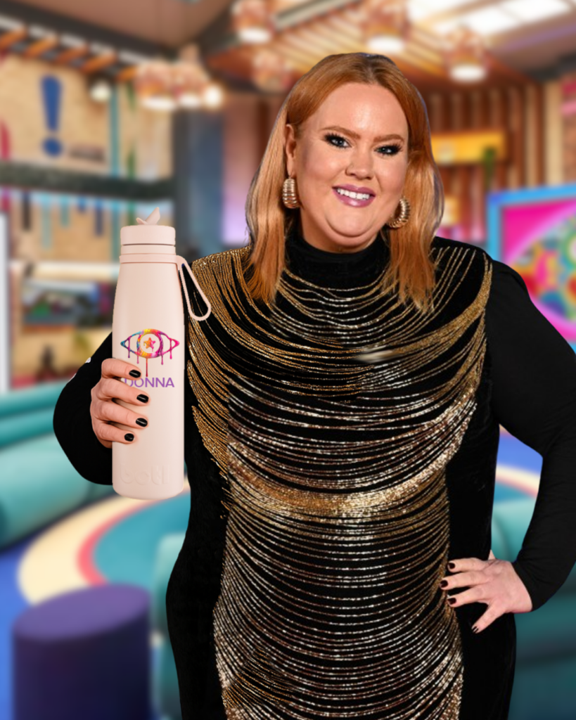 1 celebrity big brother 2025 water bottles