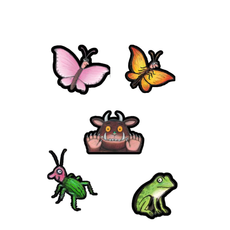 Gruffalo Bottle Bits - Bug Set