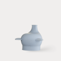 Sippy cap Teddy - sippy cap for baby bottles (Pull on silicone sippy caps)