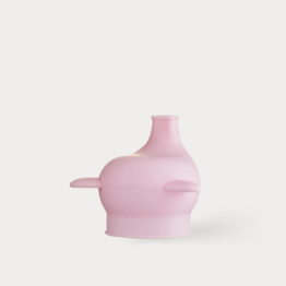 Sippy cap Bunny – sippy cap for baby bottles (Pull on silicone sippy caps)