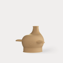 Sippy cap Toffee – sippy cap for baby bottles (Pull on silicone sippy caps)